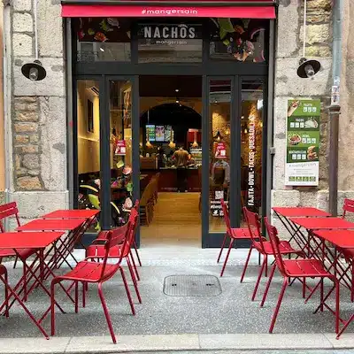 restaurant window rue des marronniers lyon