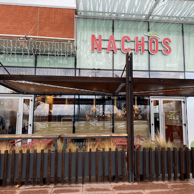 Façade extérieur du restaurant mexicain Nachos Toulouse Labège