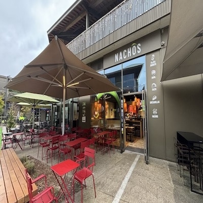 Terrasse du meilleur restaurant mexicain à Bordeaux Lac