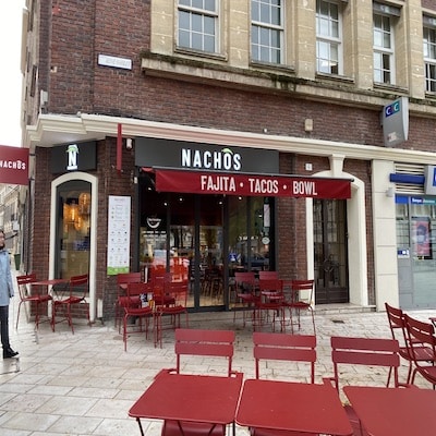 Terrasse de Nachos, meilleur restaurant mexicain d&#039;Amiens