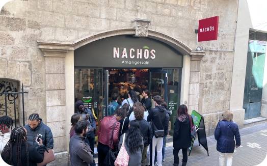 ouverture d'une franchise Nachos