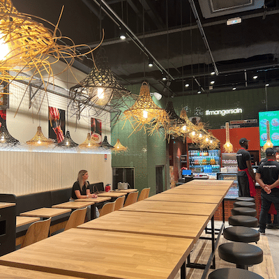 salle de Nachos, resto mexicain à Paris