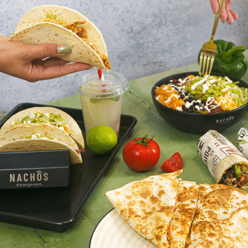 cuisine mexicaine nachos