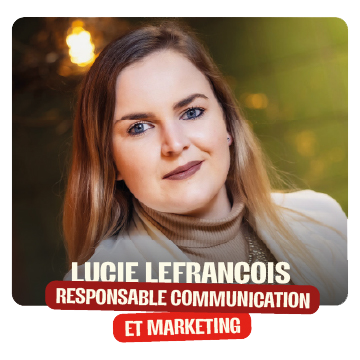 Lucie Lefrançois Responsable communication marketing